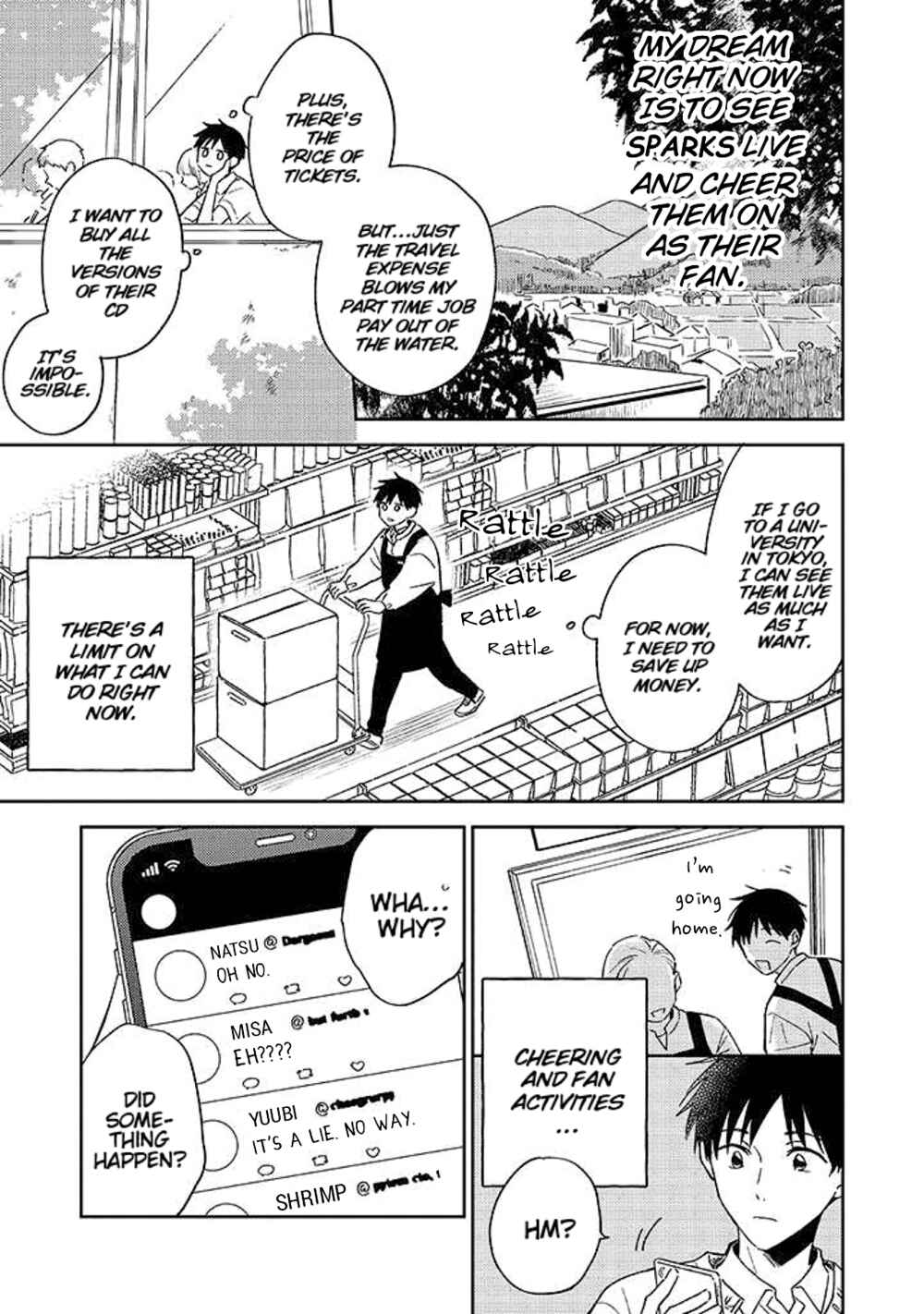 Page 11 Chapter 1.1 Boku no Diamond Star