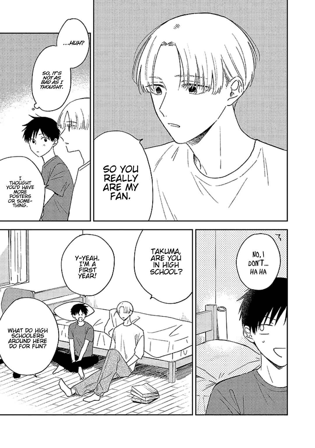 Page 9 Chapter 2 Boku no Diamond Star