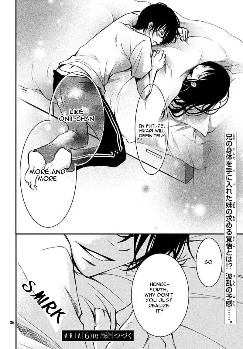 Page 36 Chapter 2 Ani ga Imouto de Imouto ga Ani de