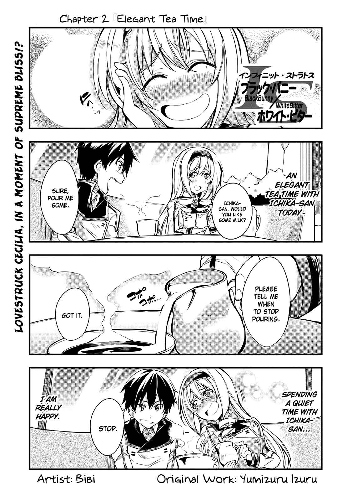 Page 1 Chapter 2 Infinite Stratos Black Bunny/White Bitter