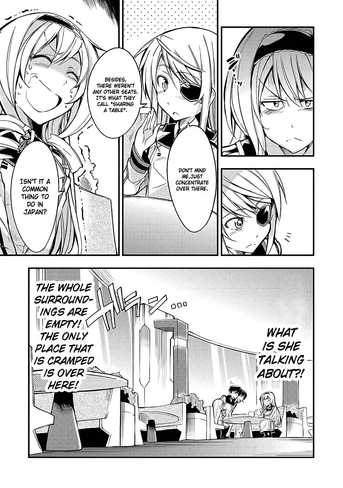 Page 3 Chapter 2 Infinite Stratos Black Bunny/White Bitter
