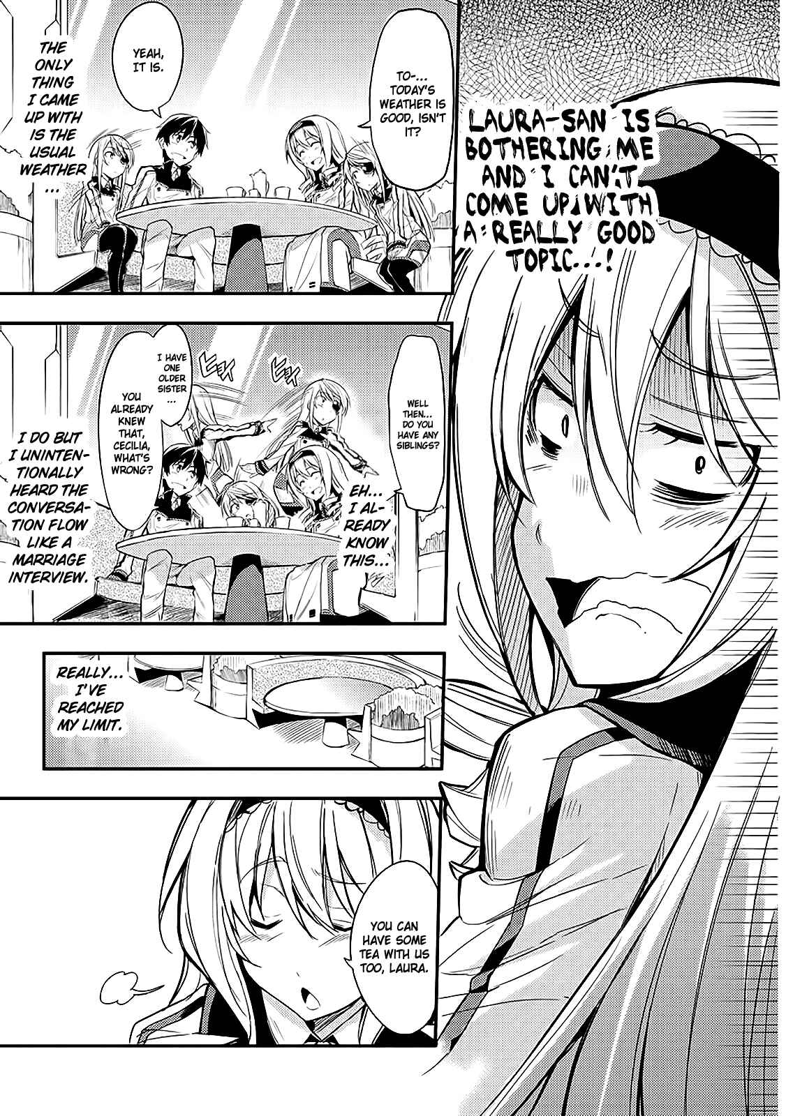 Page 5 Chapter 2 Infinite Stratos Black Bunny/White Bitter