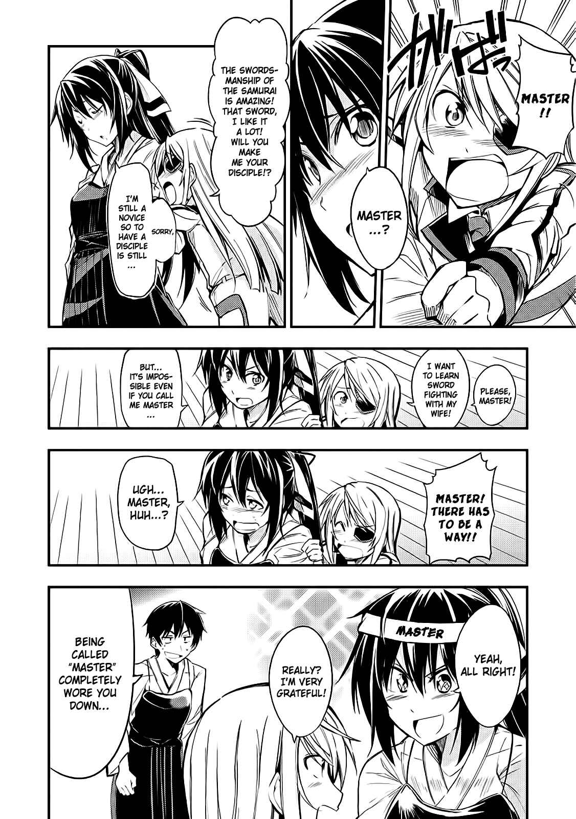 Page 4 Chapter 4 Infinite Stratos Black Bunny/White Bitter