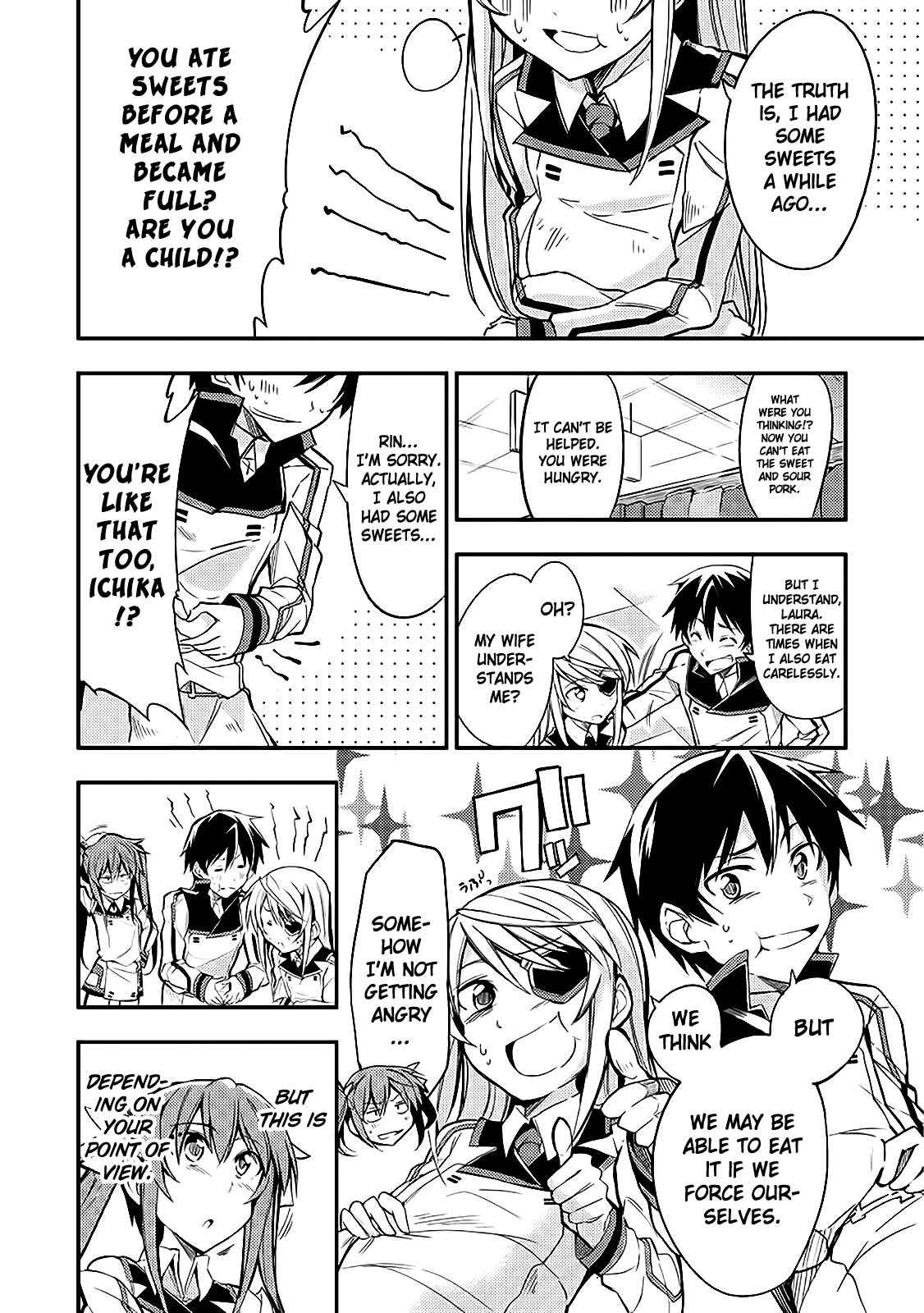 Page 6 Chapter 3 Infinite Stratos Black Bunny/White Bitter