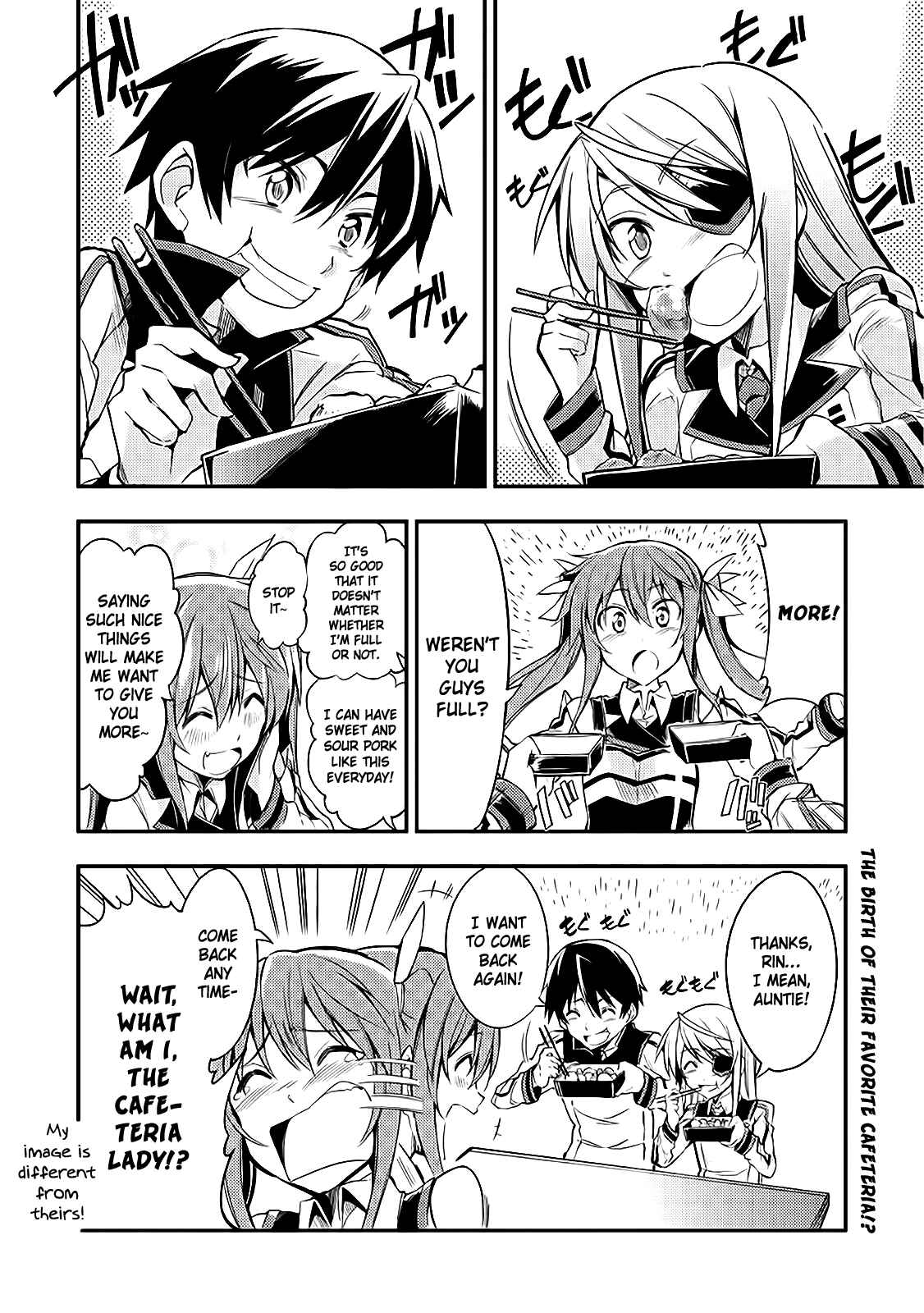 Page 8 Chapter 3 Infinite Stratos Black Bunny/White Bitter