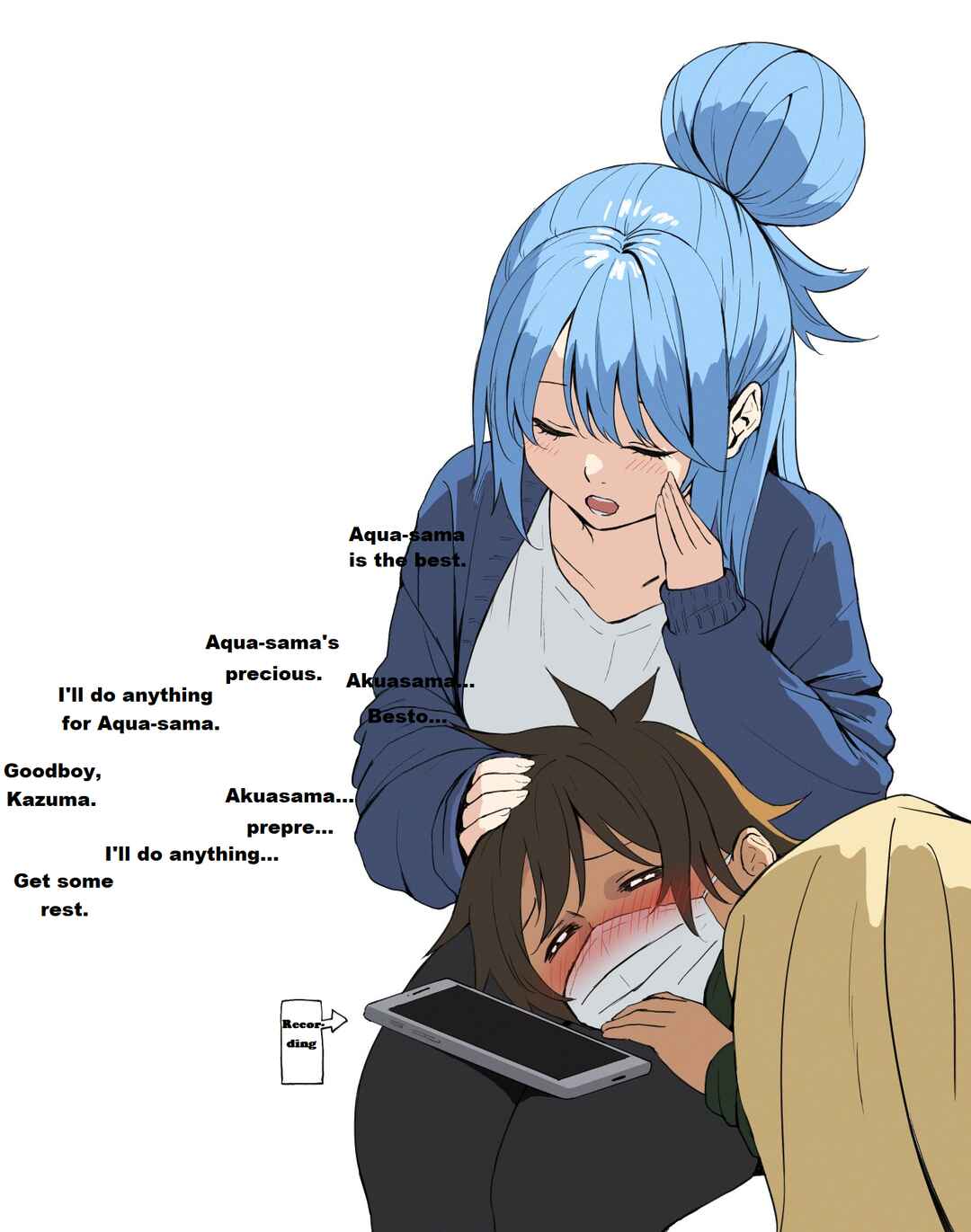 Page 2 Chapter 54 Kono Subarashii Sekai ni Shukufuku wo! - Modern Konosuba (Doujinshi)