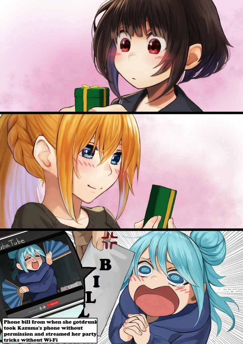 Page 1 Chapter 4 Kono Subarashii Sekai ni Shukufuku wo! - Modern Konosuba (Doujinshi)