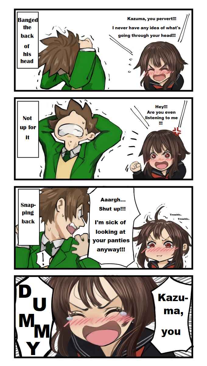 Page 4 Chapter 1 Kono Subarashii Sekai ni Shukufuku wo! - Modern Konosuba (Doujinshi)