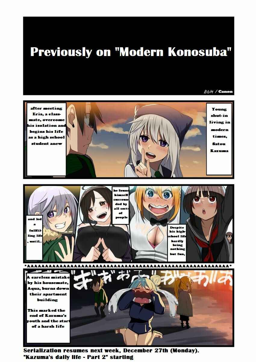 Page 1 Chapter 0 Kono Subarashii Sekai ni Shukufuku wo! - Modern Konosuba (Doujinshi)