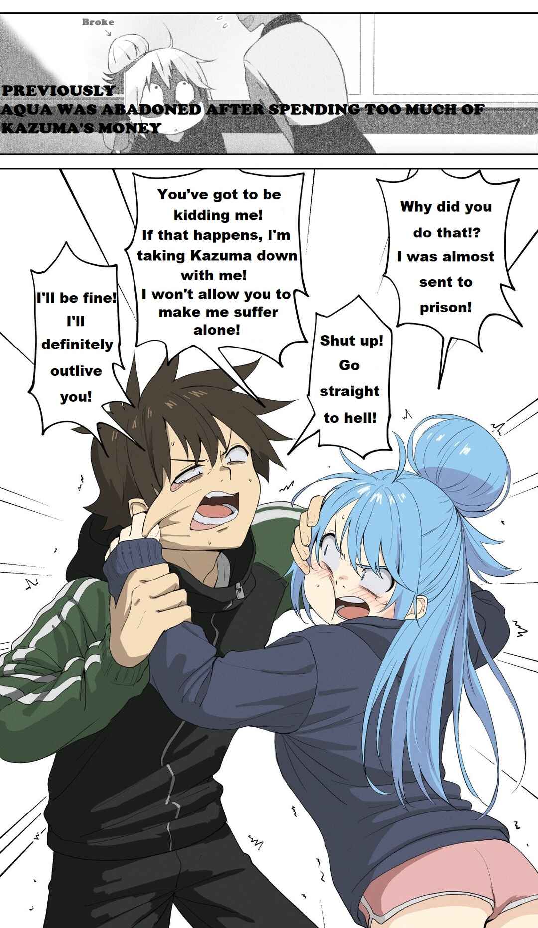 Page 1 Chapter 87 Kono Subarashii Sekai ni Shukufuku wo! - Modern Konosuba (Doujinshi)