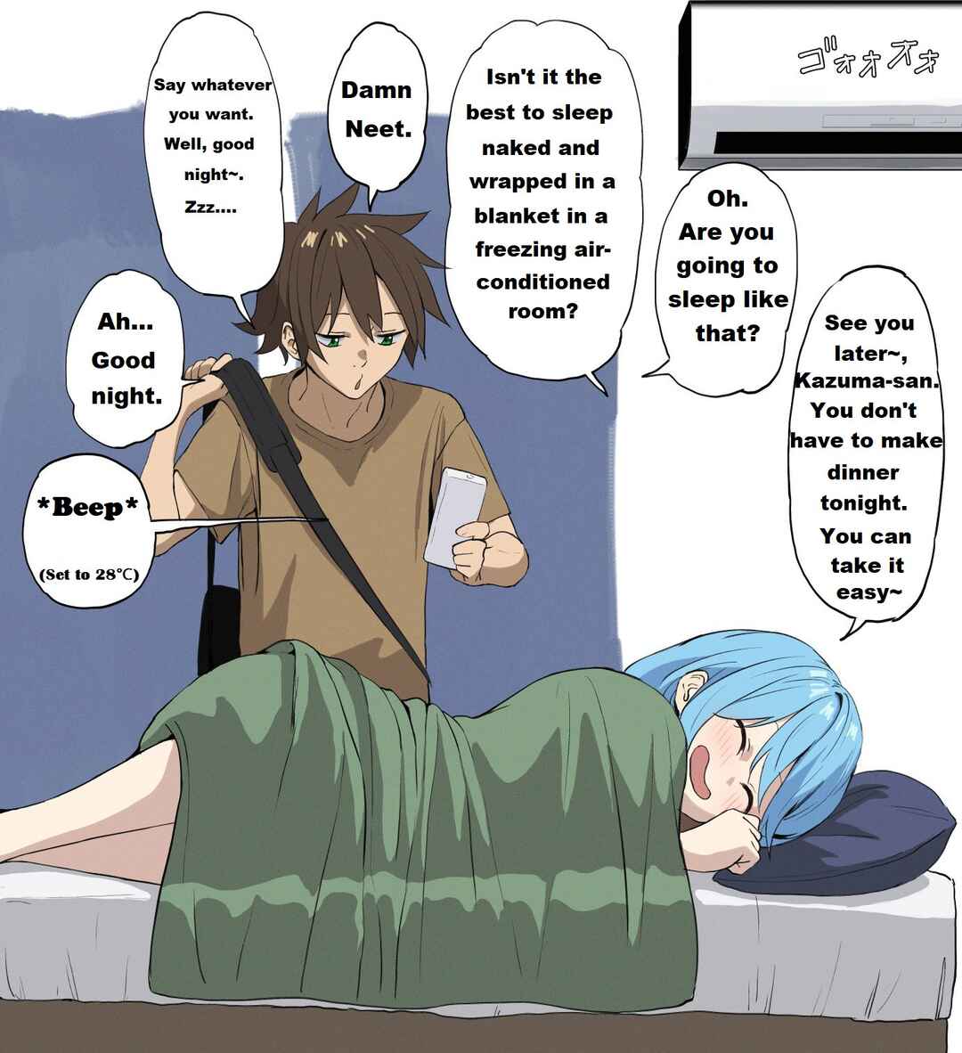 Page 1 Chapter 65 Kono Subarashii Sekai ni Shukufuku wo! - Modern Konosuba (Doujinshi)
