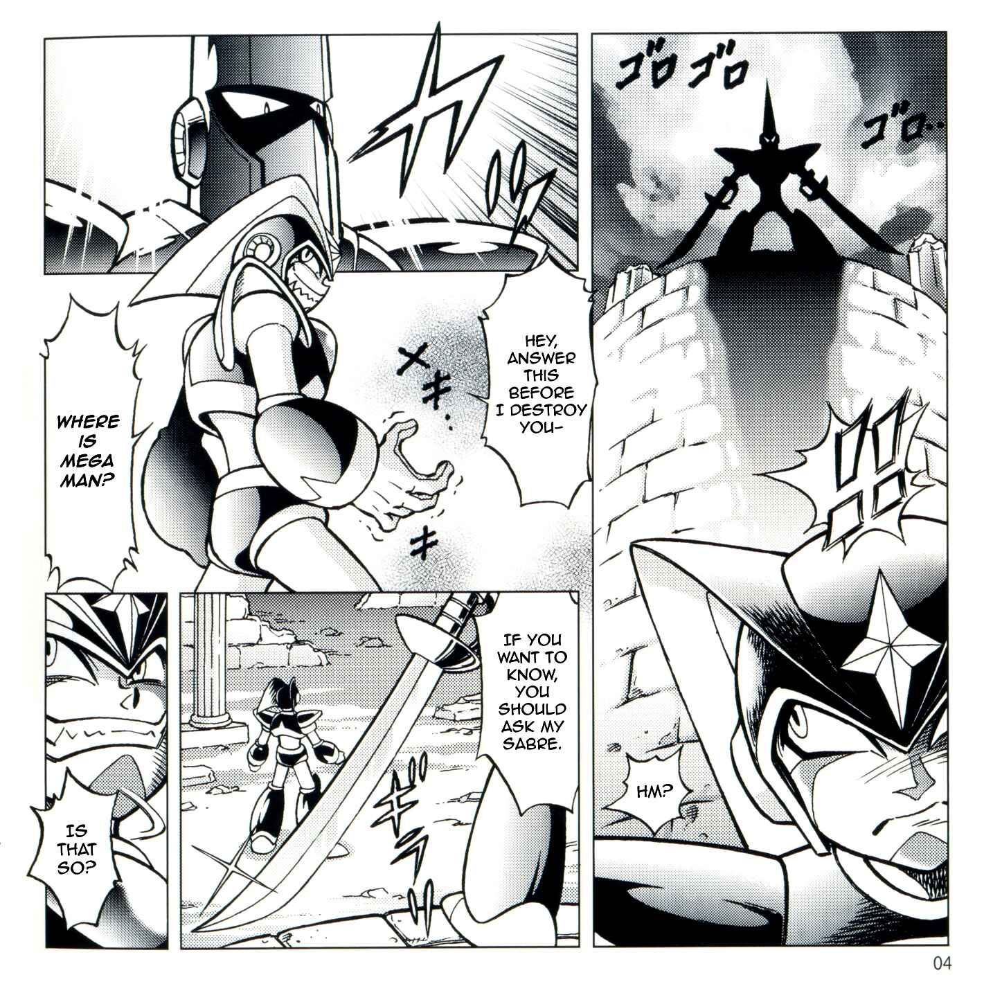 Page 4 Chapter Unknown_7afd Mega Man 10 -Extra F-