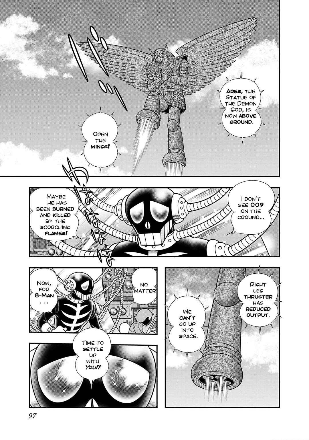 Page 10 Chapter 9 8-Man vs Cyborg 009