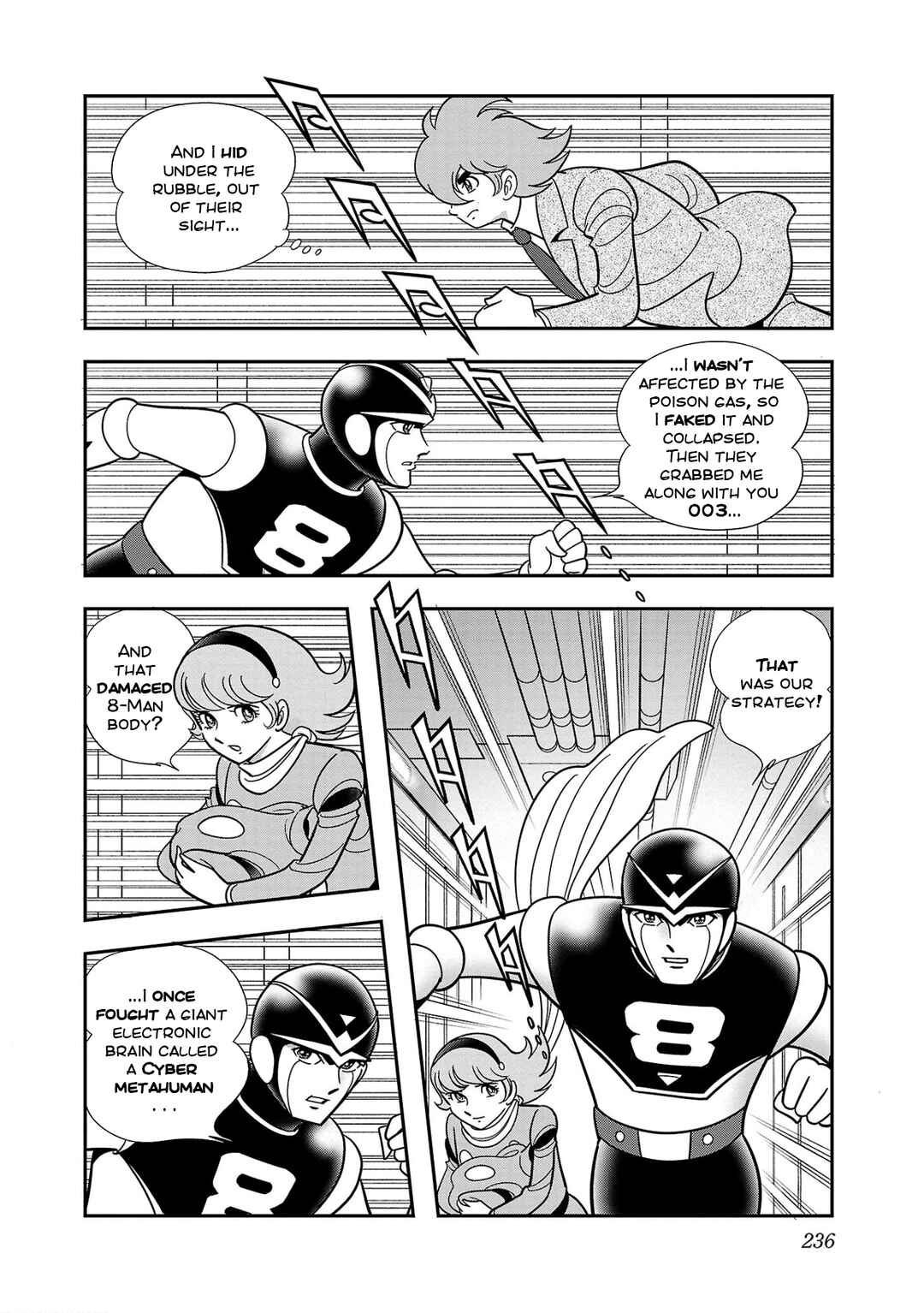 Page 36 Chapter 6 8-Man vs Cyborg 009