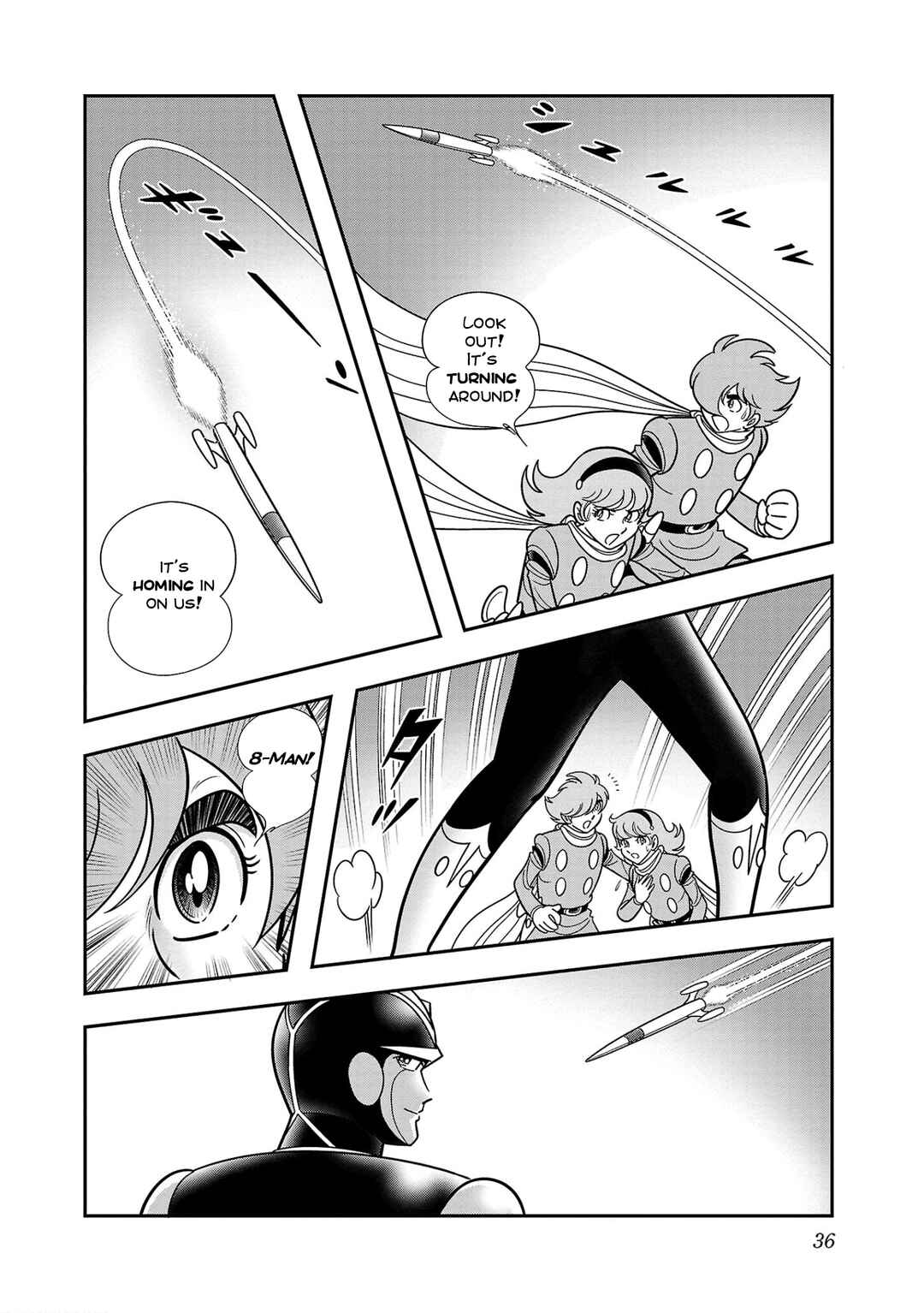Page 37 Chapter 7 8-Man vs Cyborg 009