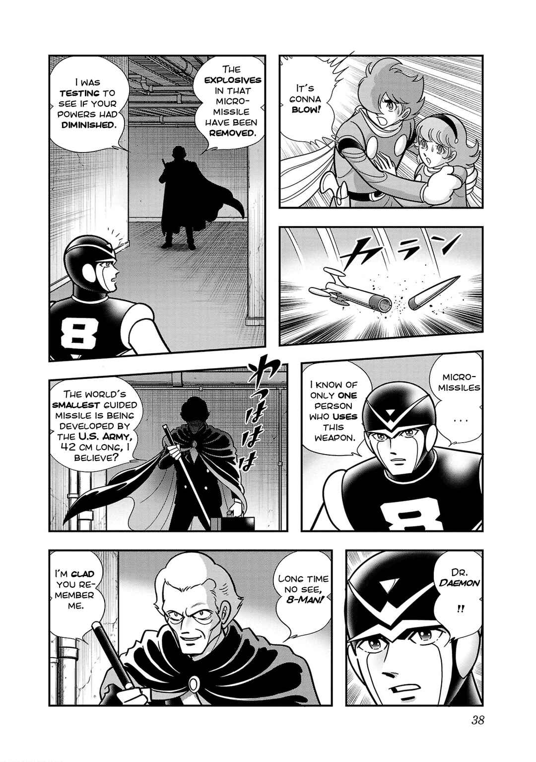 Page 39 Chapter 7 8-Man vs Cyborg 009