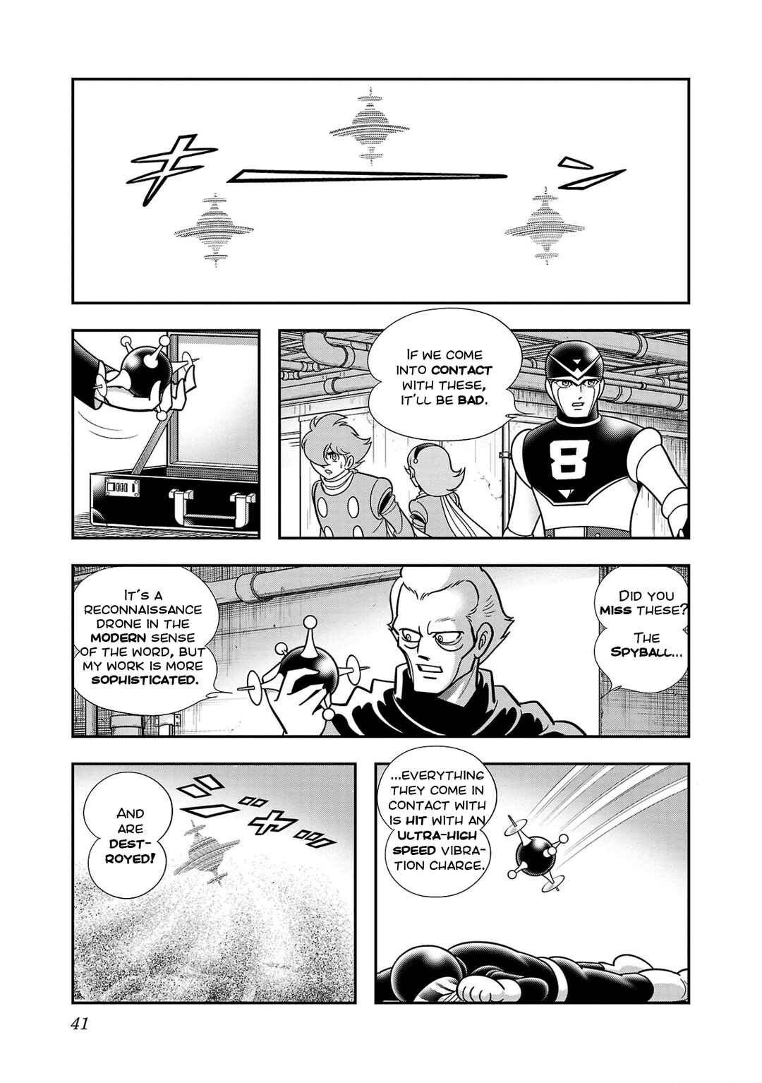 Page 42 Chapter 7 8-Man vs Cyborg 009
