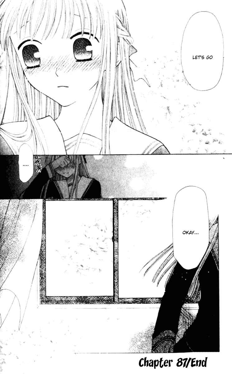 Page 33 Chapter 87 Fruits Basket