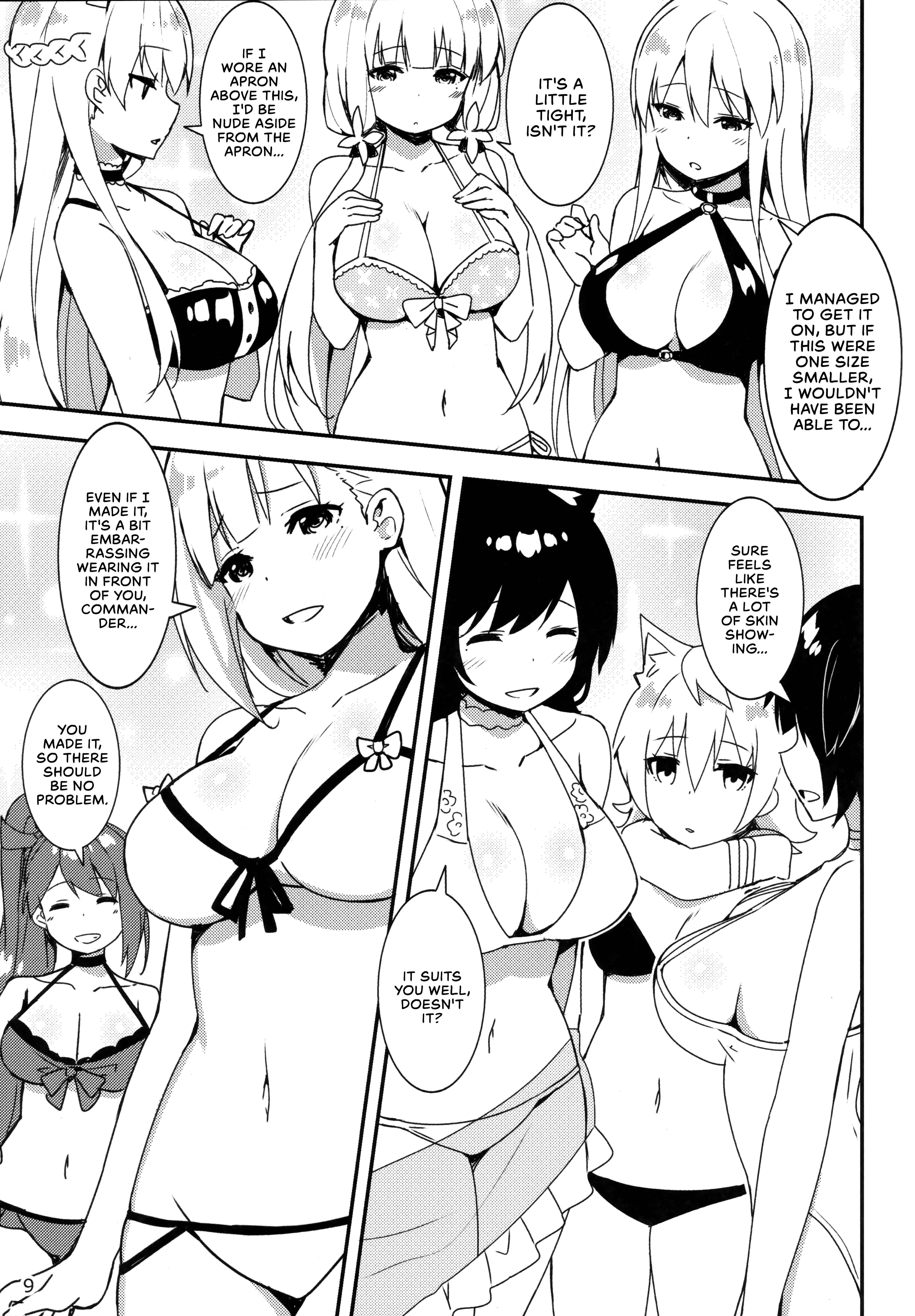 Page 8 Chapter Unknown_a0d7 Azur Lane - Kisetsu Hazure no Kenzen Summer Party (Doujinshi)