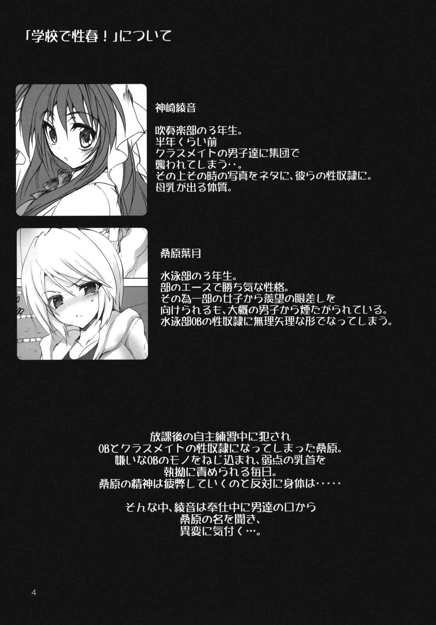 Page 3 Chapter 7 Gakkou de Seishun!