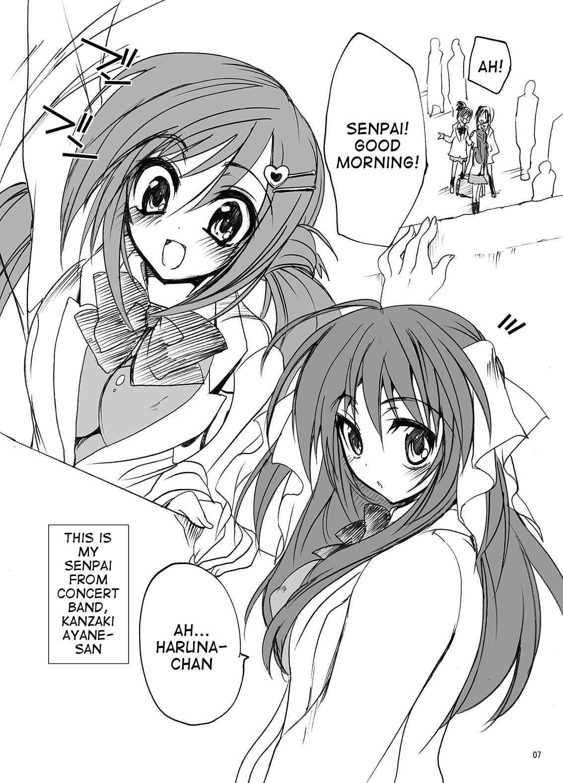 Page 8 Chapter 1 Gakkou de Seishun!