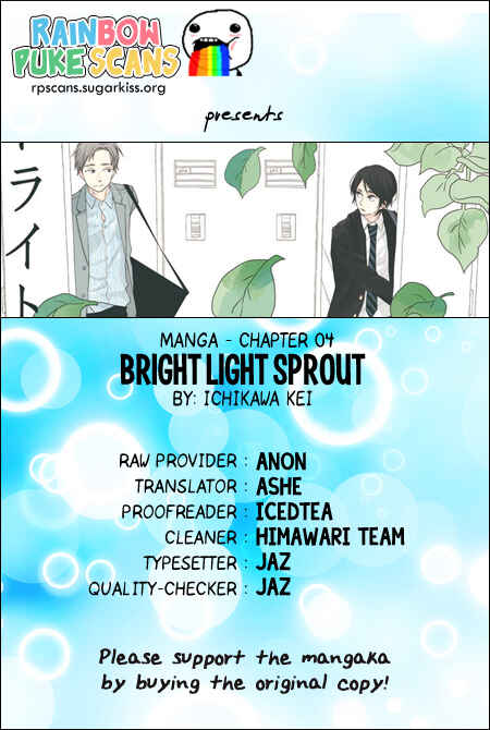 Page 1 Chapter 4 Bright Light Sprout