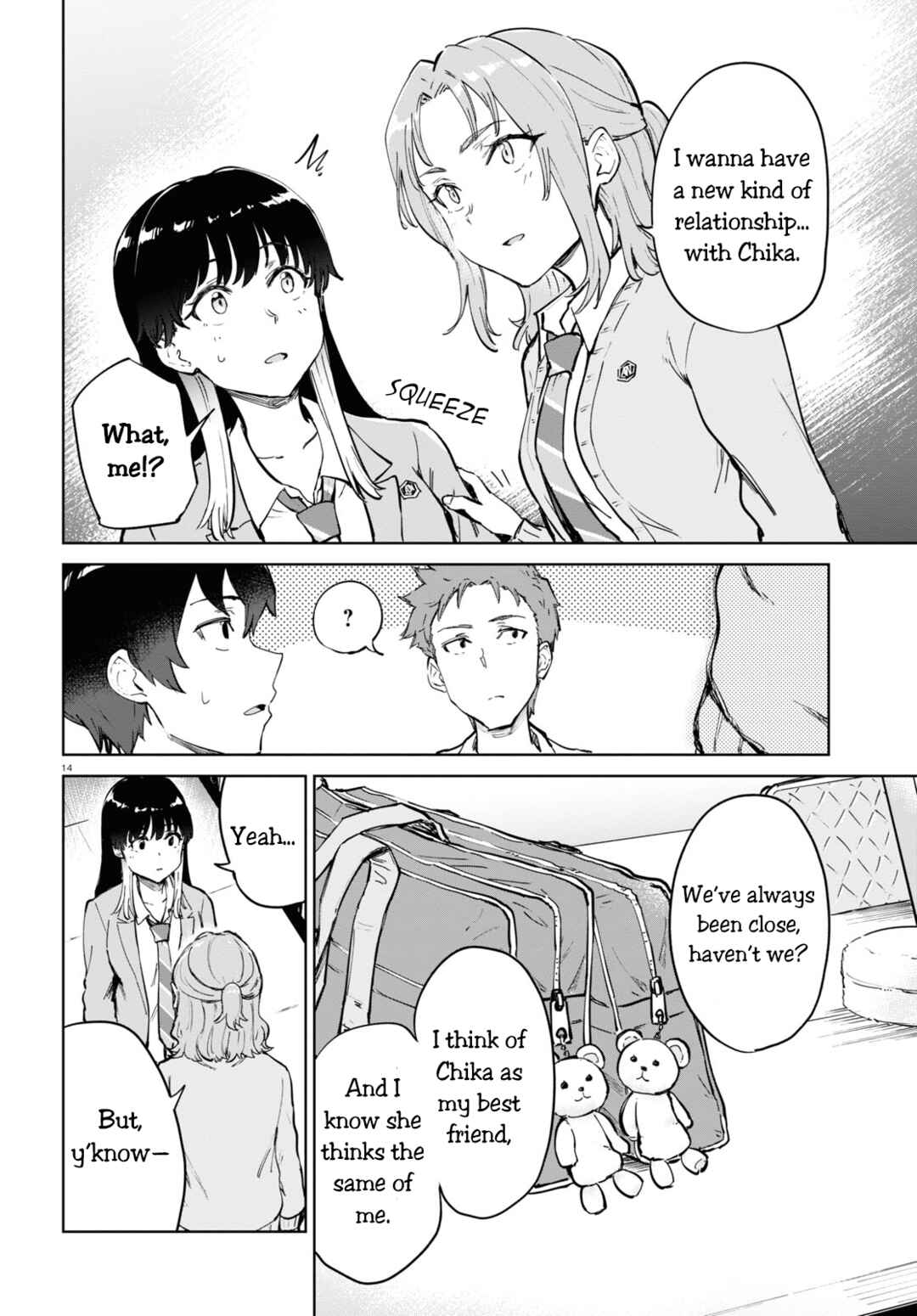 Page 14 Chapter 5 Ashita, Hadashi de Koi.