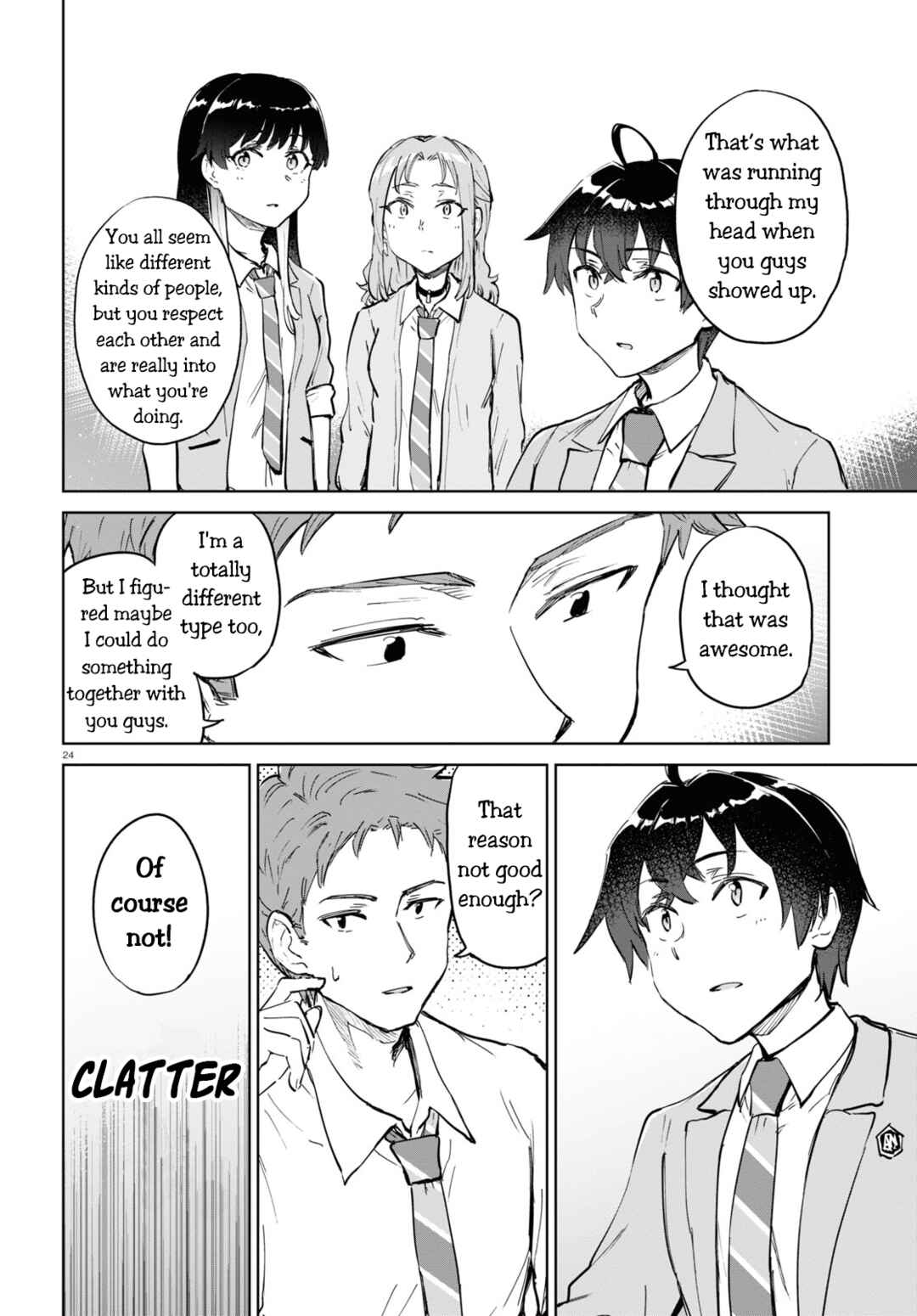 Page 24 Chapter 5 Ashita, Hadashi de Koi.