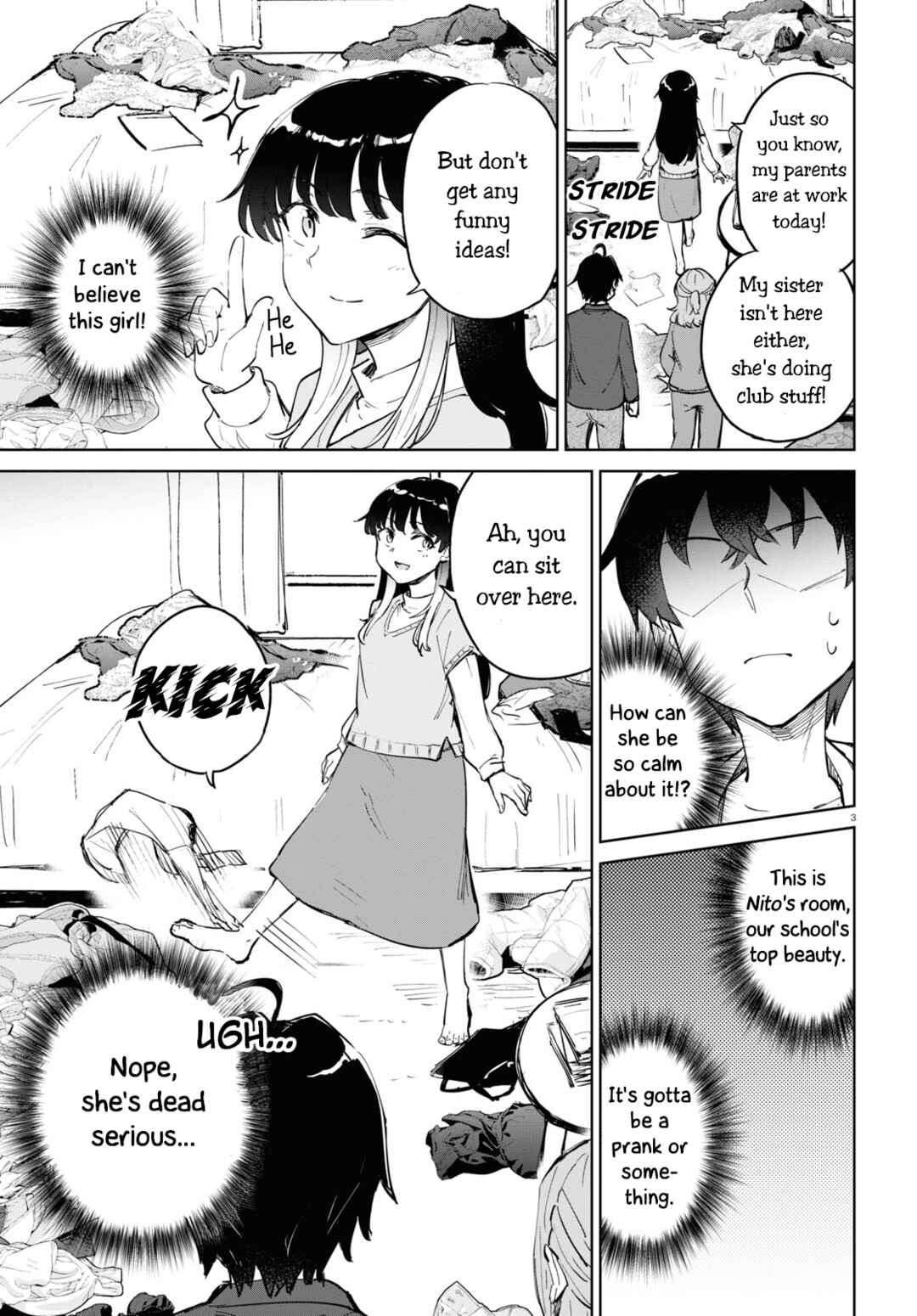 Page 3 Chapter 5 Ashita, Hadashi de Koi.