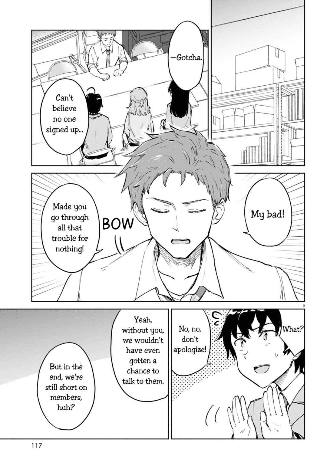 Page 9 Chapter 5 Ashita, Hadashi de Koi.