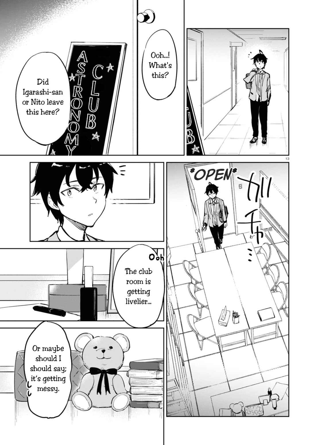 Page 13 Chapter 4 Ashita, Hadashi de Koi.