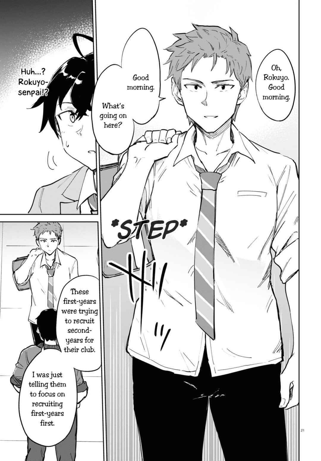 Page 21 Chapter 4 Ashita, Hadashi de Koi.