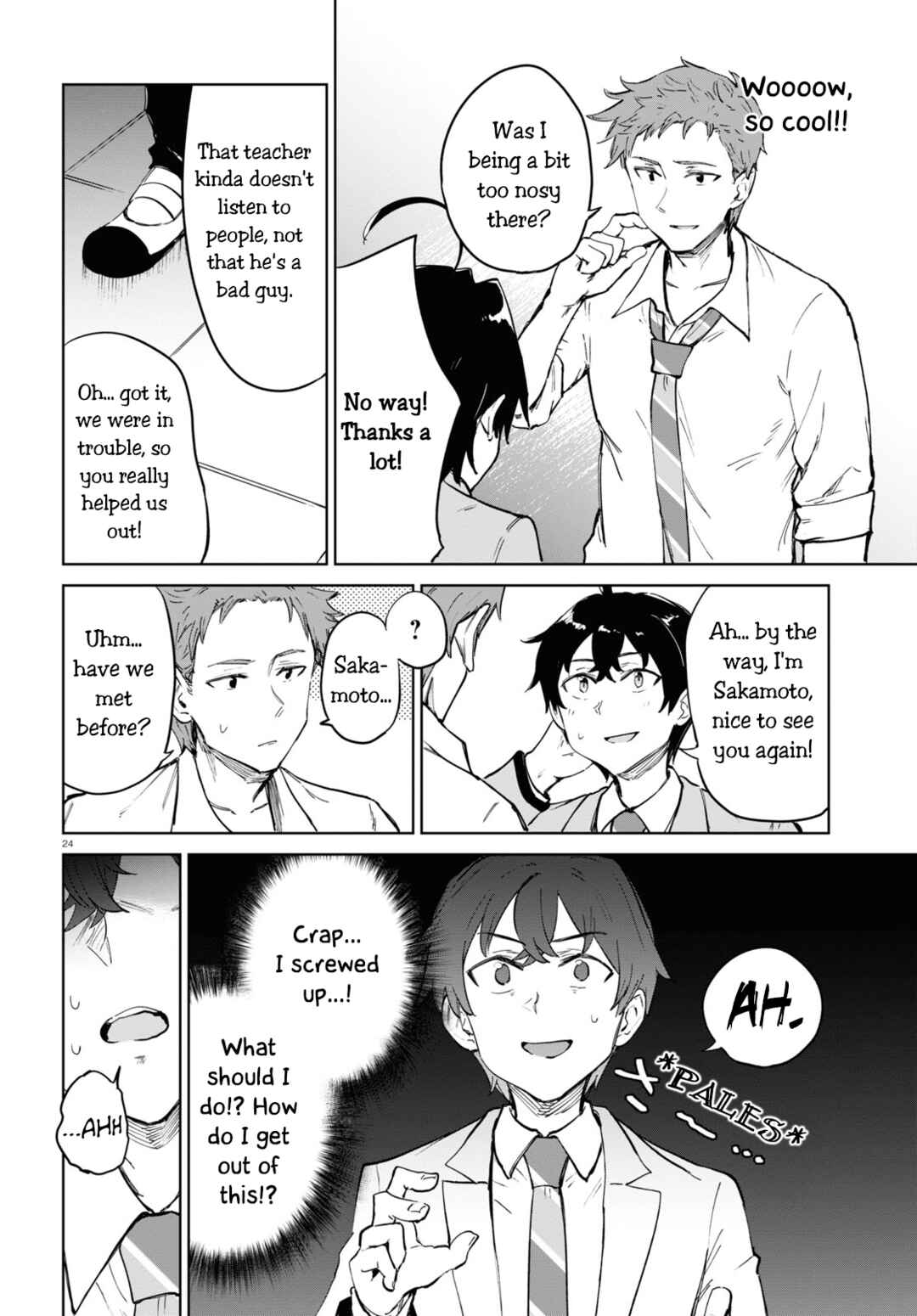 Page 24 Chapter 4 Ashita, Hadashi de Koi.