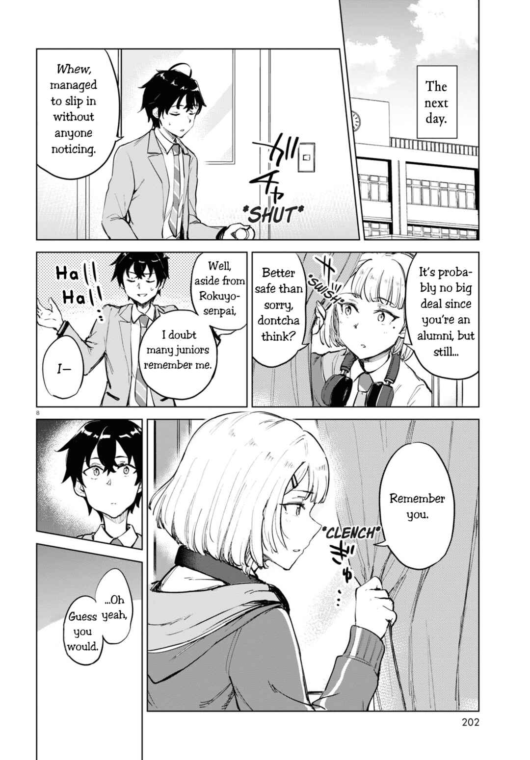 Page 8 Chapter 4 Ashita, Hadashi de Koi.
