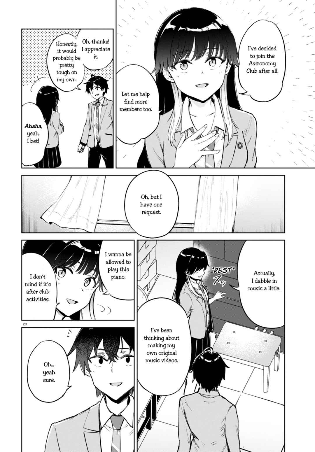 Page 20 Chapter 2 Ashita, Hadashi de Koi.