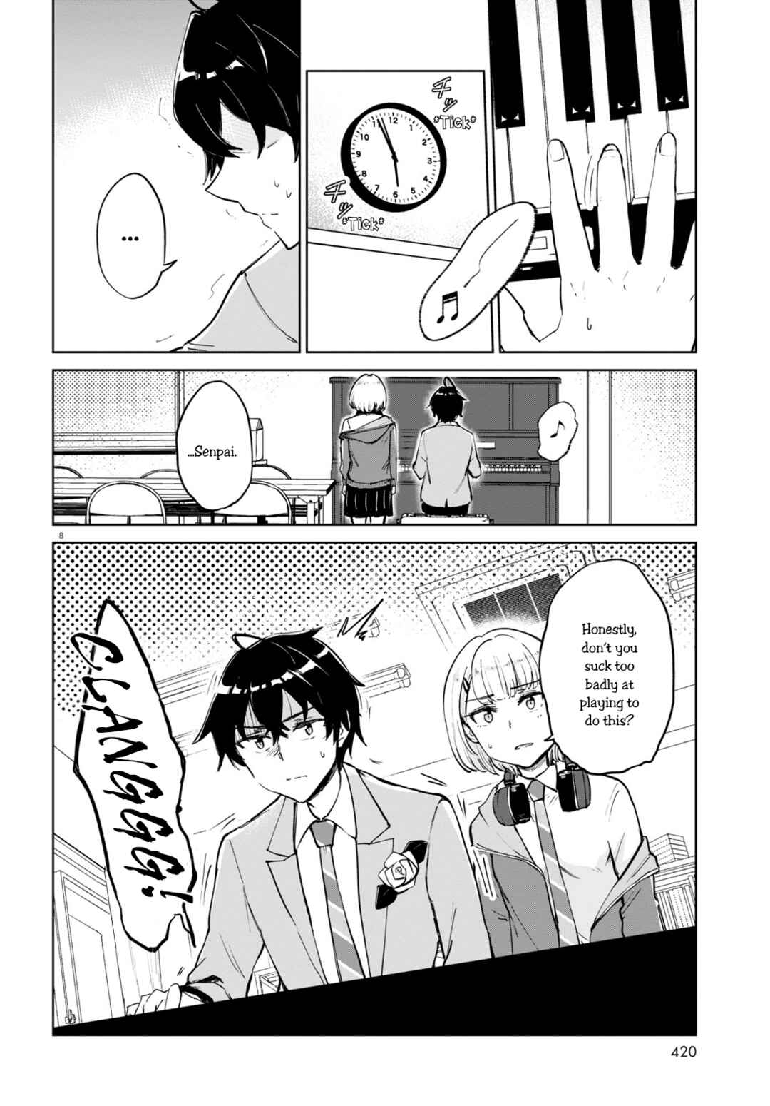 Page 8 Chapter 2 Ashita, Hadashi de Koi.