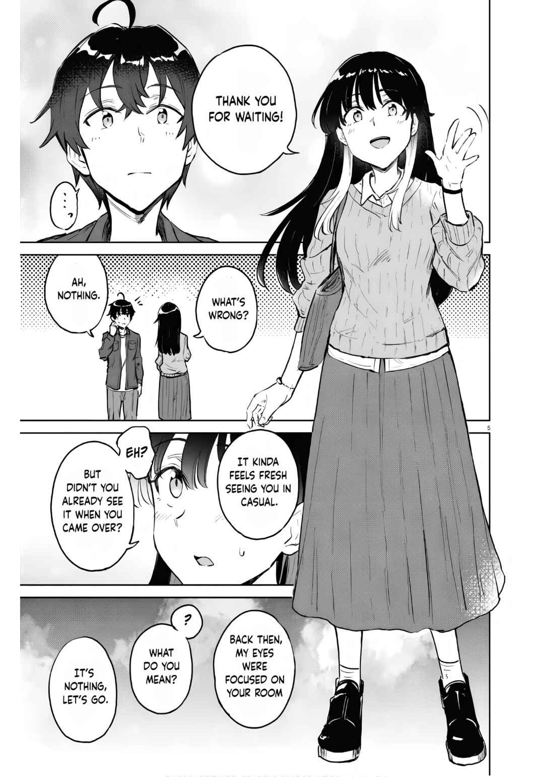 Page 9 Chapter 6 Ashita, Hadashi de Koi.