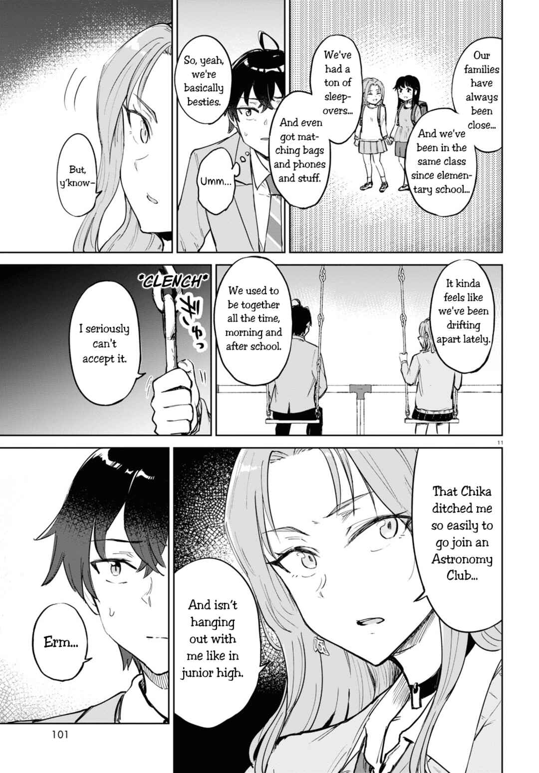 Page 11 Chapter 3 Ashita, Hadashi de Koi.