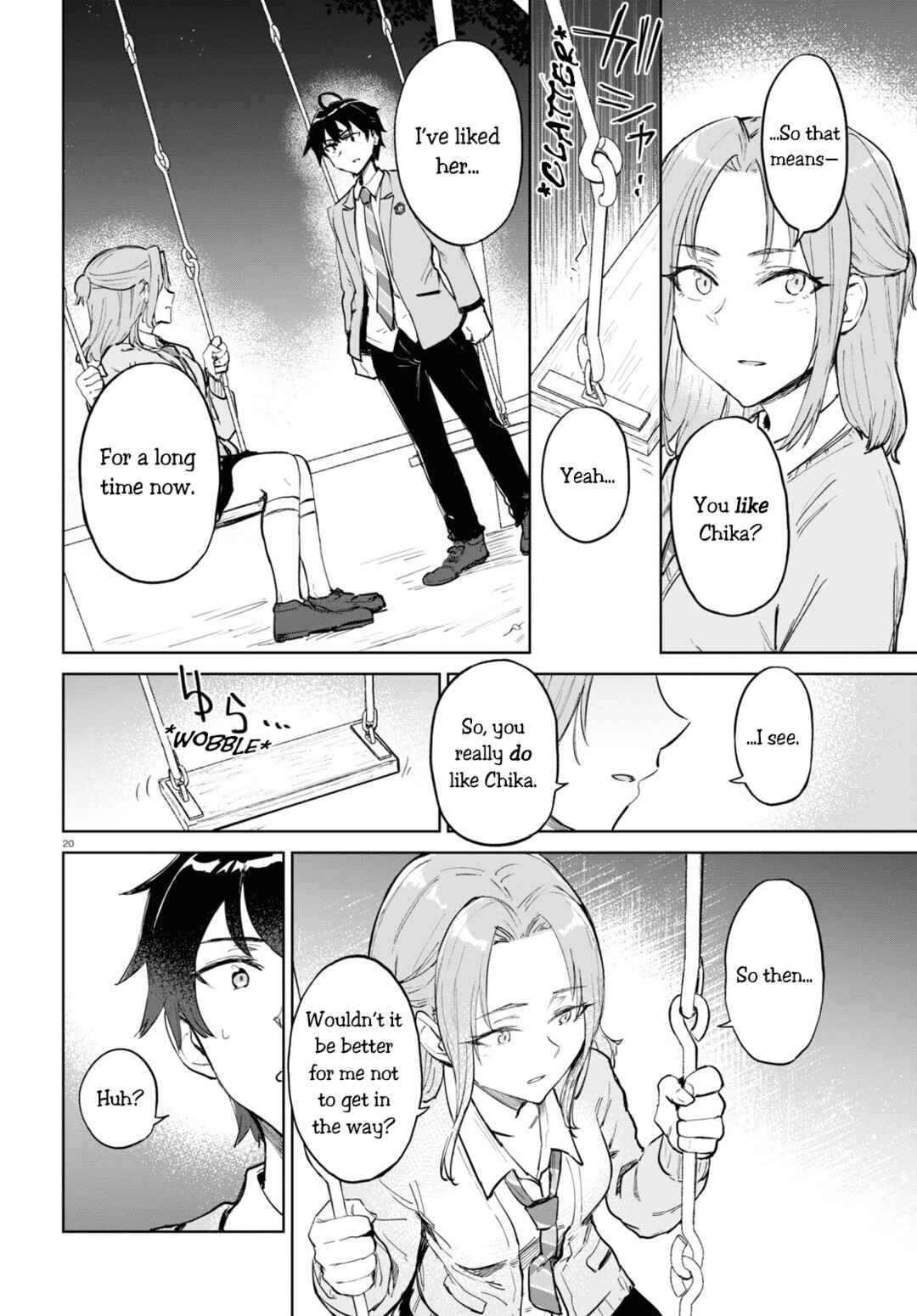 Page 20 Chapter 3 Ashita, Hadashi de Koi.