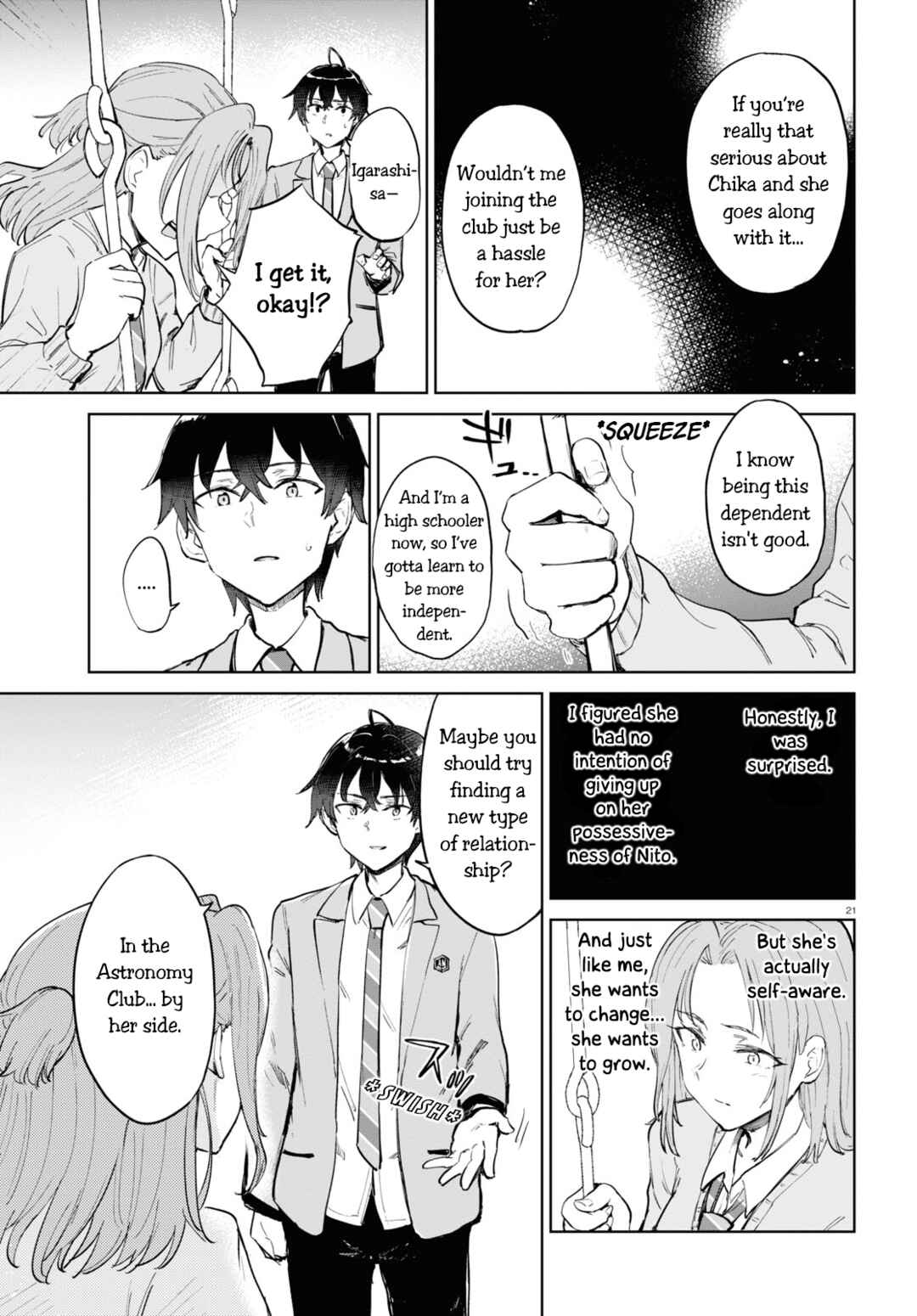 Page 21 Chapter 3 Ashita, Hadashi de Koi.
