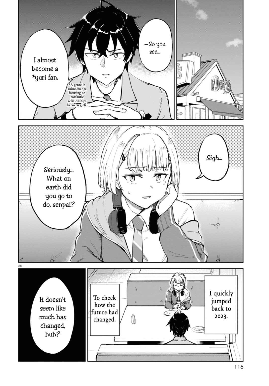 Page 26 Chapter 3 Ashita, Hadashi de Koi.