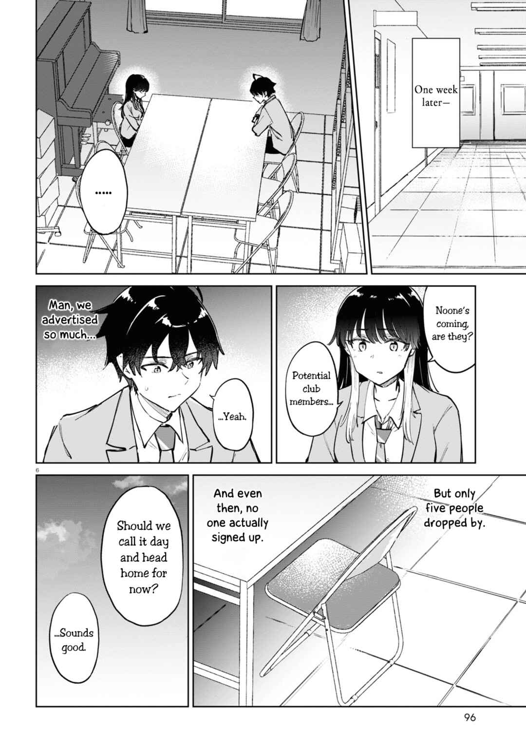 Page 6 Chapter 3 Ashita, Hadashi de Koi.