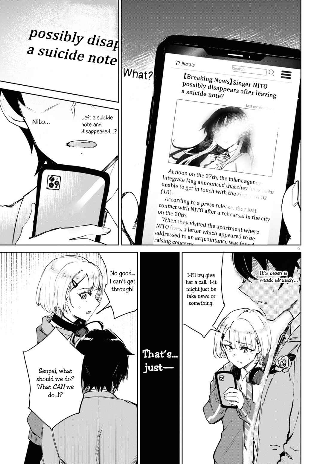 Page 12 Chapter 1 Ashita, Hadashi de Koi.