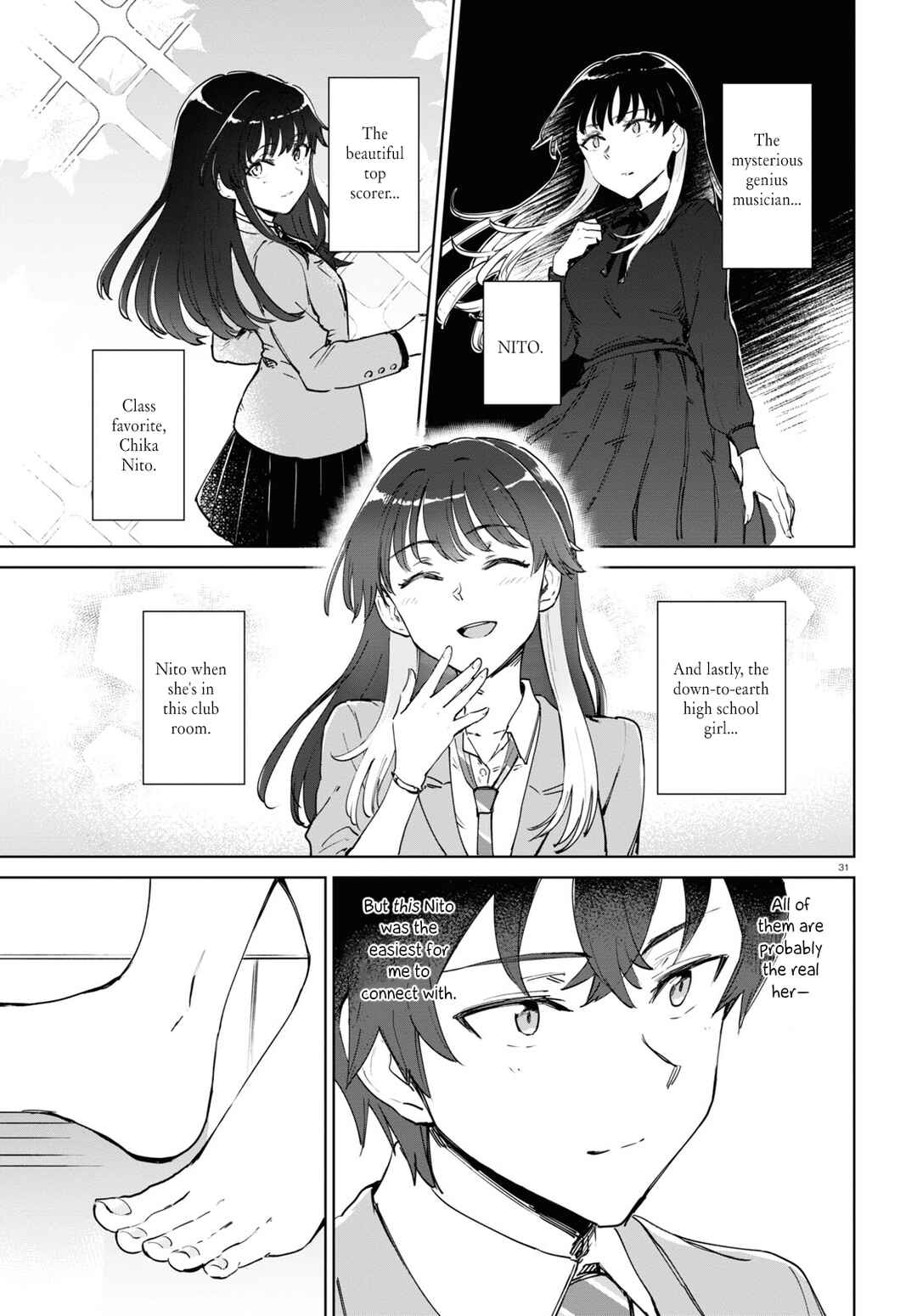 Page 34 Chapter 1 Ashita, Hadashi de Koi.