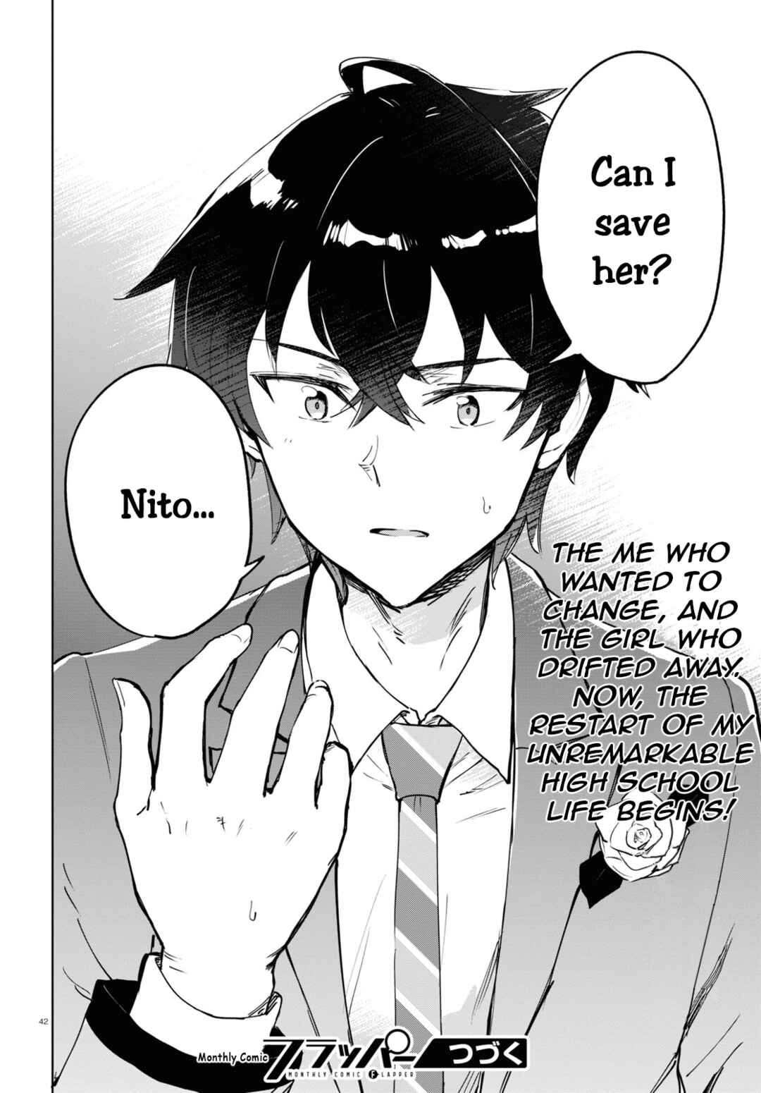 Page 45 Chapter 1 Ashita, Hadashi de Koi.