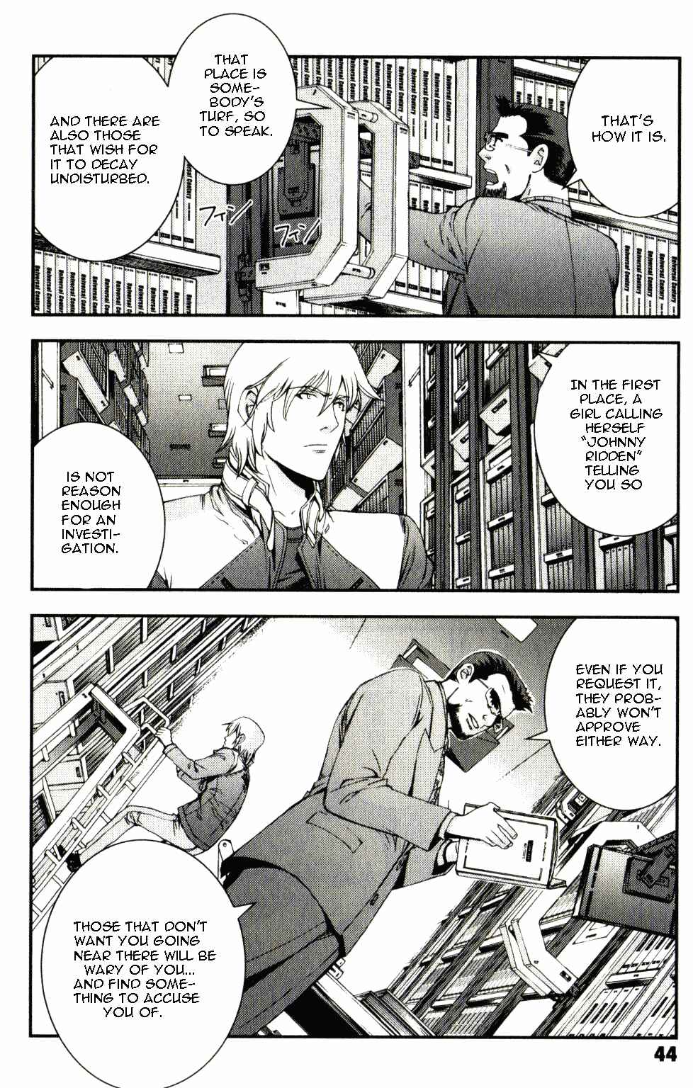 Page 4 Chapter 35 Mobile Suit Gundam MSV-R - Return of Johnny Ridden
