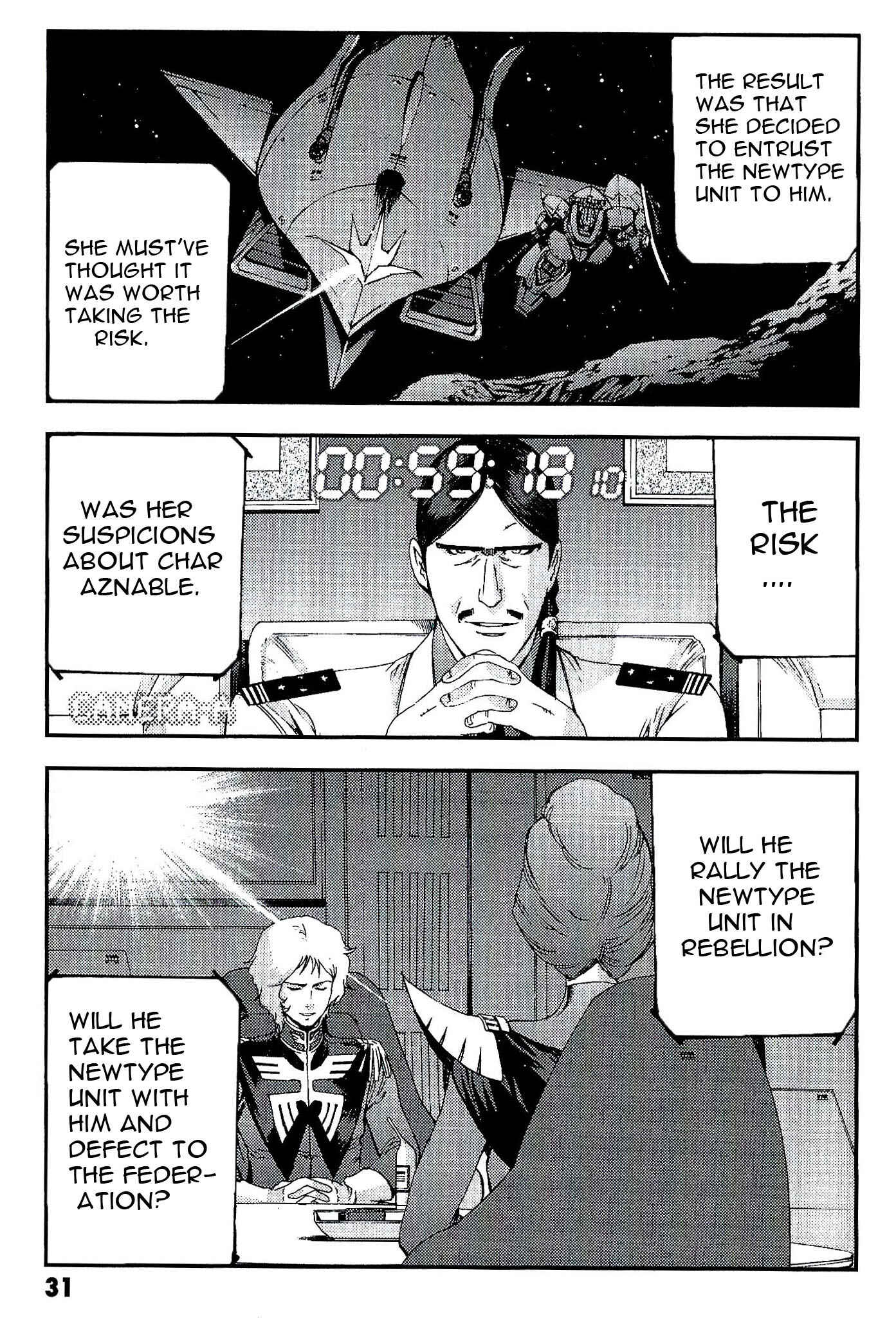 Page 32 Chapter 28 Mobile Suit Gundam MSV-R - Return of Johnny Ridden