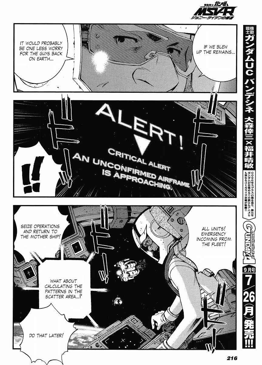 Page 20 Chapter 3 Mobile Suit Gundam MSV-R - Return of Johnny Ridden