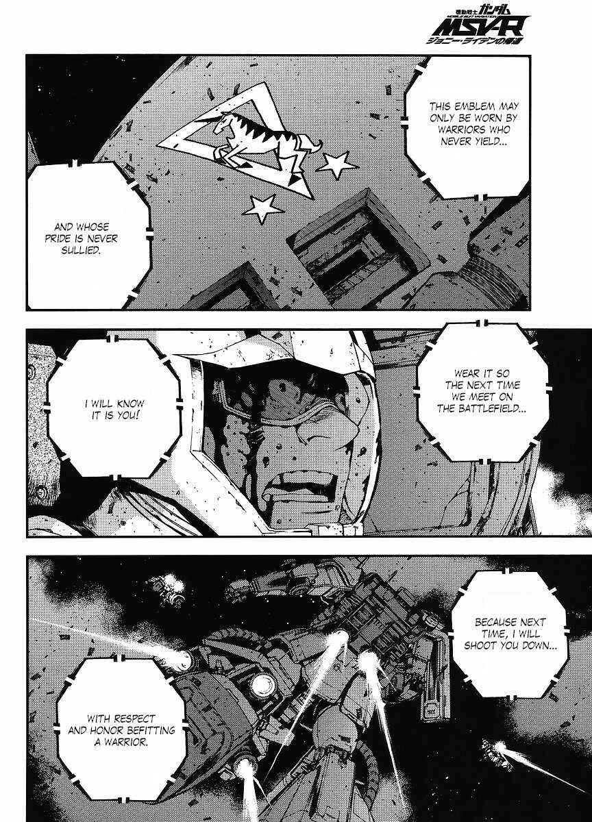 Page 34 Chapter 3 Mobile Suit Gundam MSV-R - Return of Johnny Ridden