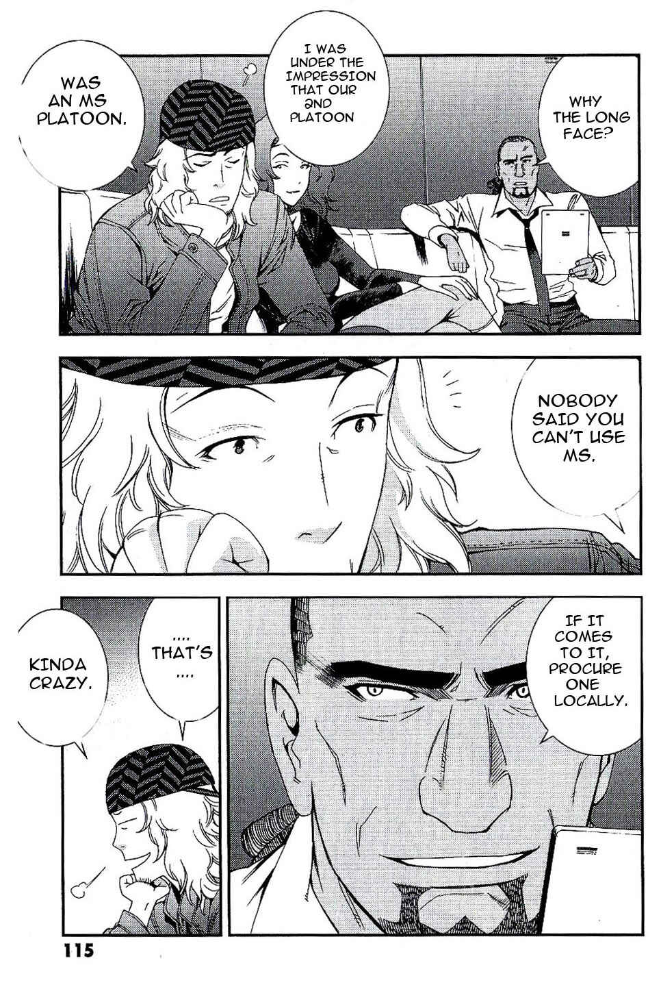 Page 17 Chapter 31 Mobile Suit Gundam MSV-R - Return of Johnny Ridden